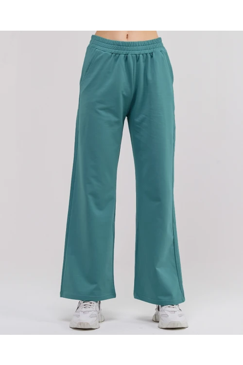 Beli Lastikli Bol Paça  Kadın Eşofman Altı N003