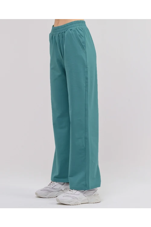 Beli Lastikli Bol Paça  Kadın Eşofman Altı N003