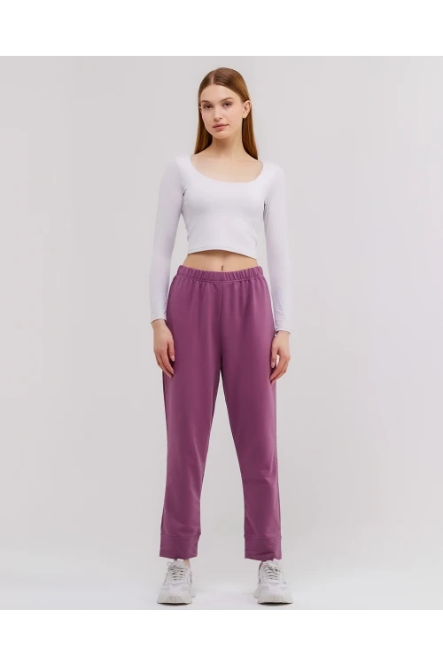 Beli Lastikli  Kadın Eşofman Altı N002