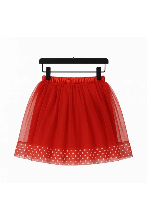 Beli Lastikli Tüllü Kız Çoçuk Etek 6998