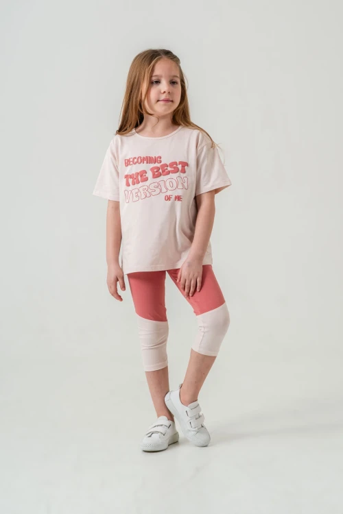 Best Version Baskılı Kız Çocuk Takım 50653