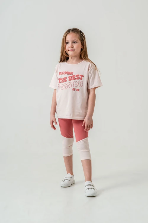 Best Version Baskılı Kız Çocuk Takım 50653
