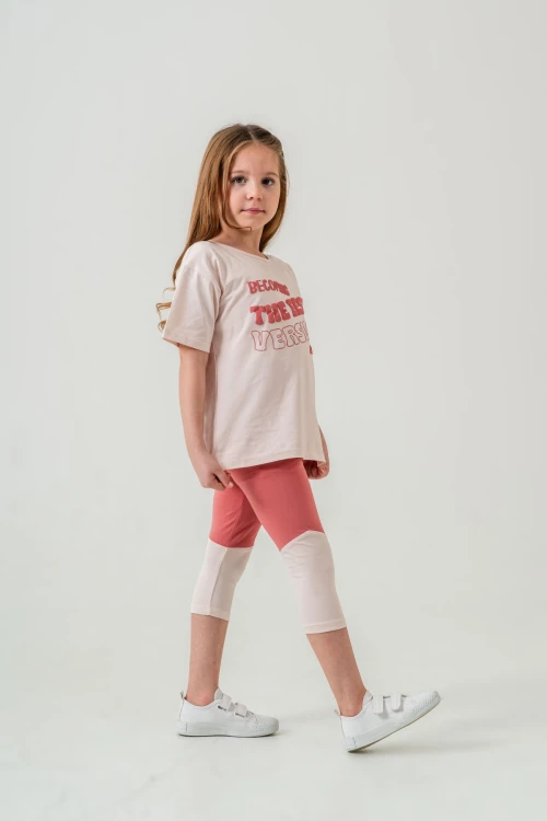 Best Version Baskılı Kız Çocuk Takım 50653