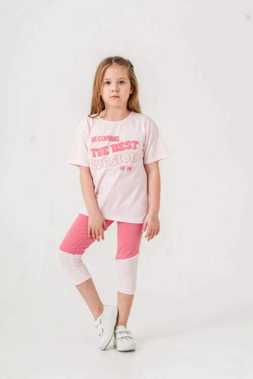 Best Version Baskılı Kız Çocuk Takım 50653