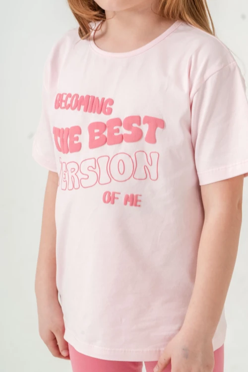 Best Version Baskılı Kız Çocuk Takım 50653