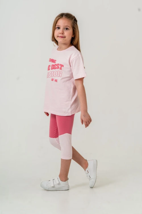 Best Version Baskılı Kız Çocuk Takım 50653