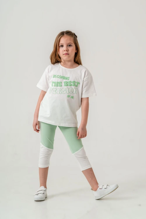 Best Version Baskılı Kız Çocuk Takım 50653