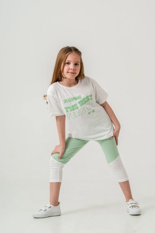 Best Version Baskılı Kız Çocuk Takım 50653