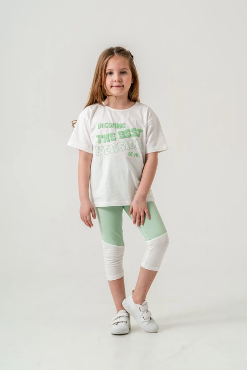 Best Version Baskılı Kız Çocuk Takım 50653