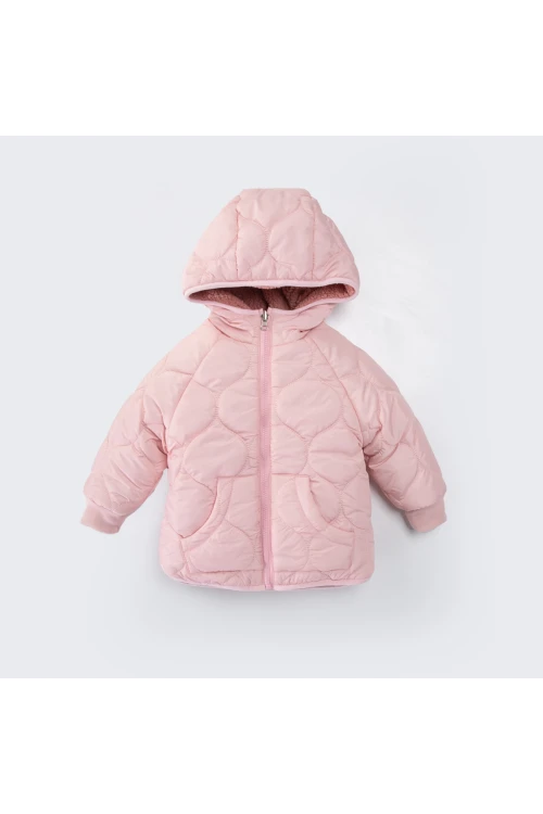Çift Taraflı Kız Çocuk Mont 50323
