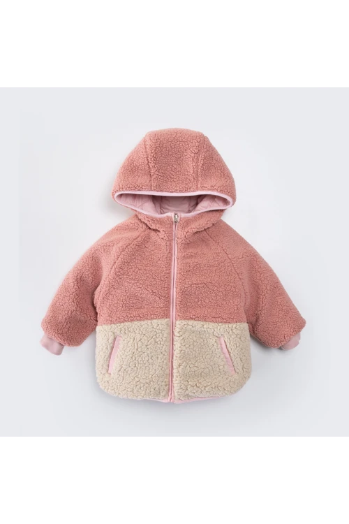 Çift Taraflı Kız Çocuk Mont 50323