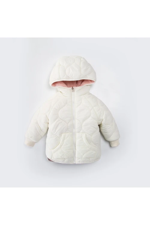 Çift Taraflı Kız Çocuk Mont 50323