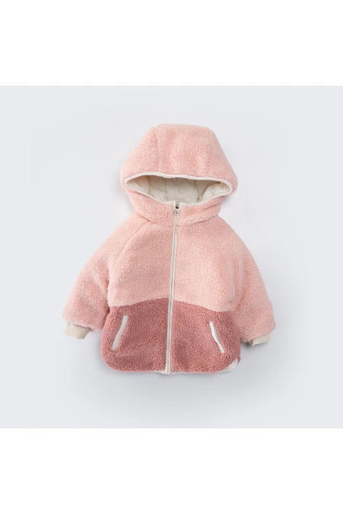 Çift Taraflı Kız Çocuk Mont 50323