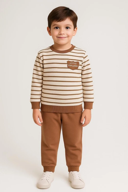 Çizgili Erkek Bebek Takım 20108