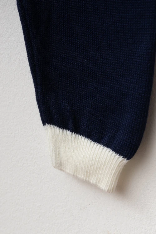 Çizgili Hırkalı Triko Takım 4038