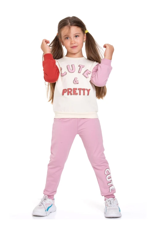 Cute & Pretty Baskılı Takım 74152