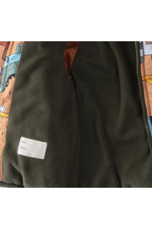 Desenli Erkek Bebek Mont 51308