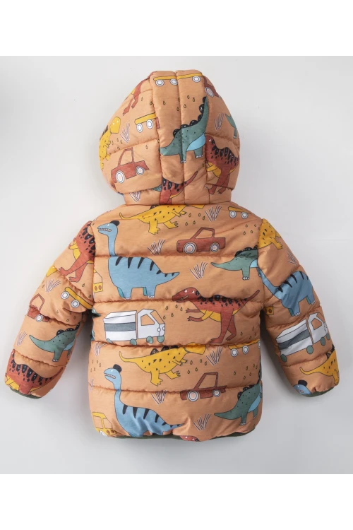 Desenli Erkek Bebek Mont 51308