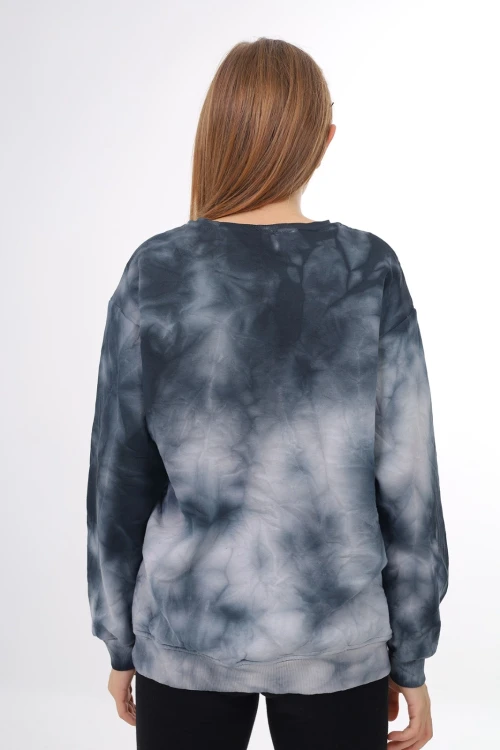 Desenli Kalın Kız Çocuk Sweat 296