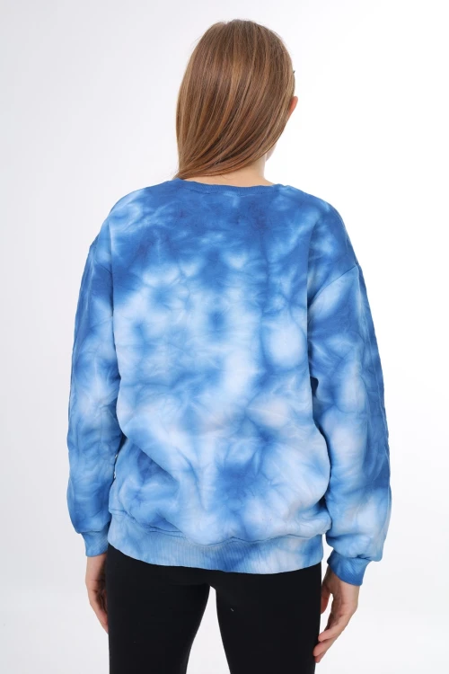 Desenli Kalın Kız Çocuk Sweat 296