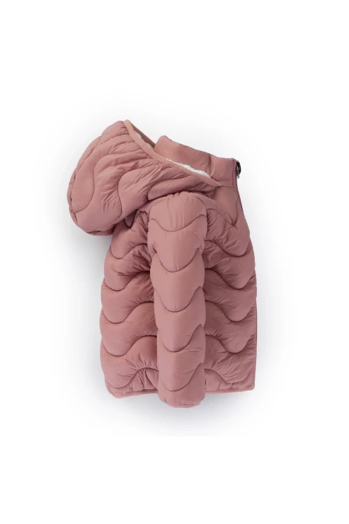 Desenli Kız Bebek Mont 50129