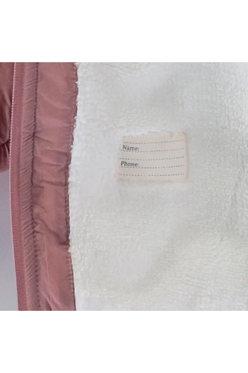 Desenli Kız Bebek Mont 50129