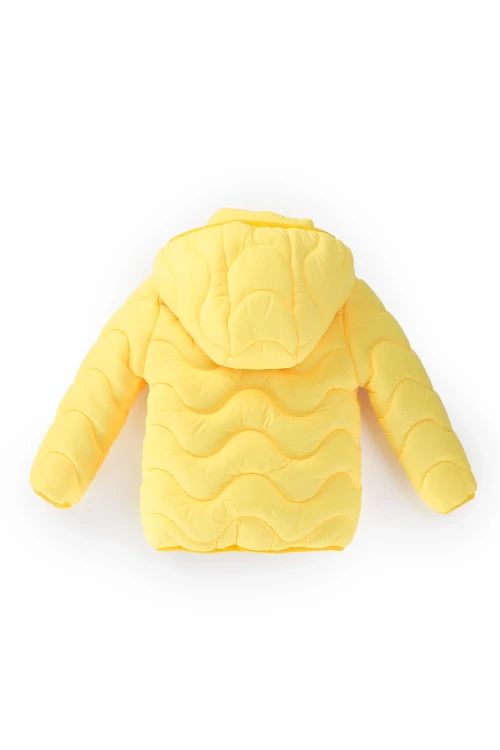 Desenli Kız Bebek Mont 50129