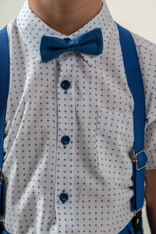 Desenli Papyonlu Erkek Çocuk Takım 2536