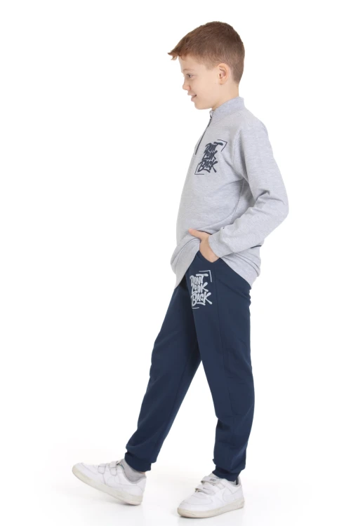 Dont Look Baskılı Fermuarlı Takım 54403