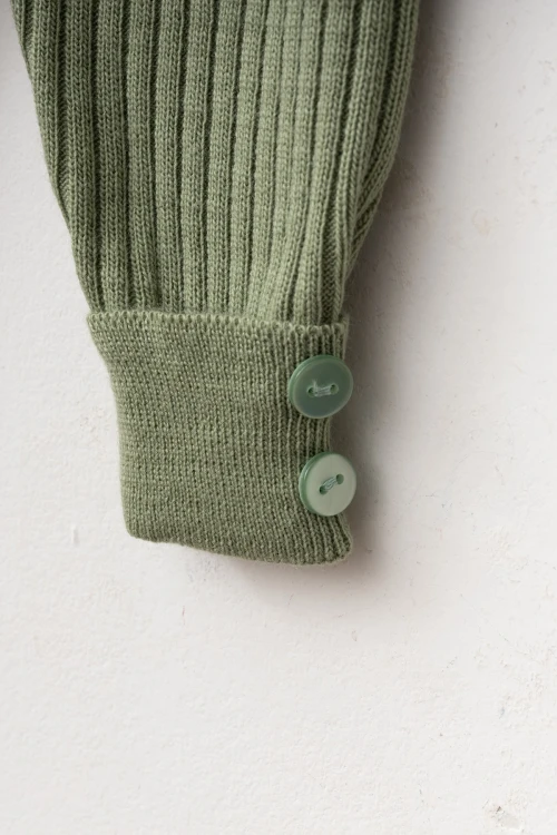 Düğme Detaylı Erkek Bebek 2li Triko Alt 4040-1