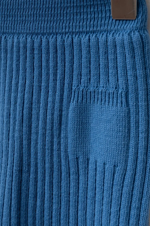 Düğme Detaylı Erkek Bebek 2li Triko Alt 4040-1