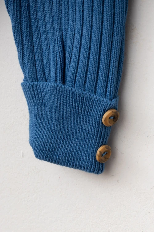 Düğme Detaylı Erkek Bebek 2li Triko Alt 4040-1