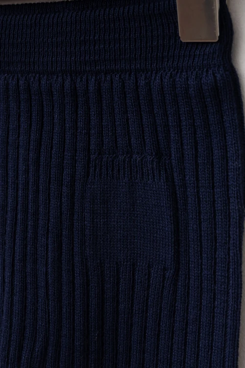 Düğme Detaylı Erkek Bebek 2li Triko Alt 4040-1