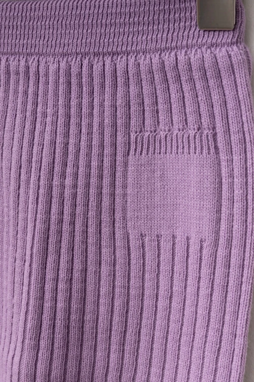 Düğme Detaylı Kız Bebek 2li Triko Alt 4040