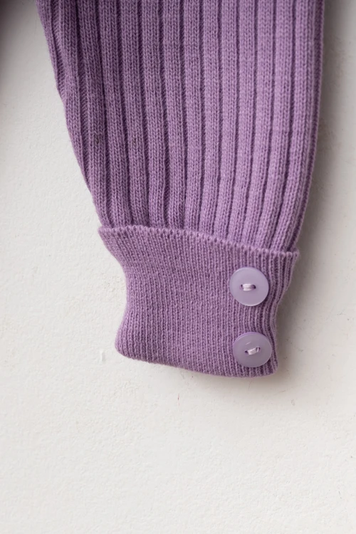 Düğme Detaylı Kız Bebek 2li Triko Alt 4040