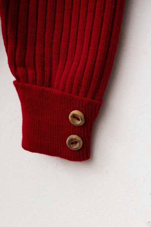 Düğme Detaylı Kız Bebek 2li Triko Alt 4040