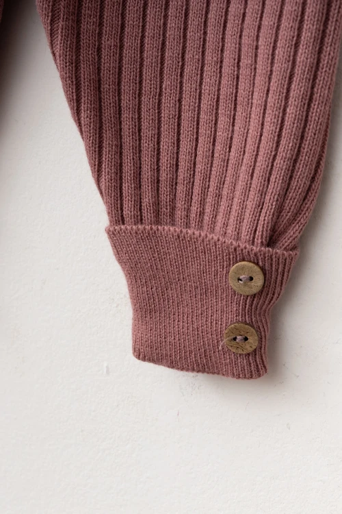 Düğme Detaylı Kız Bebek 2li Triko Alt 4040