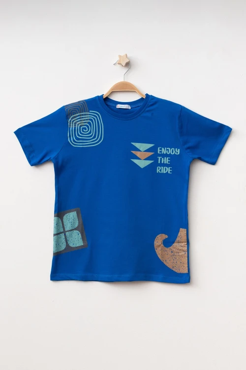 Enjoy The Ride Baskılı Tişört 50722