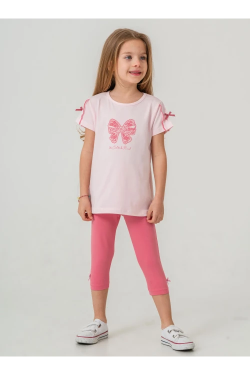 Fiyonk Baskılı Kız Çocuk Takım 50357