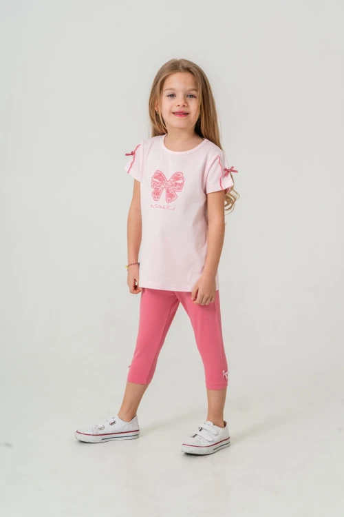 Fiyonk Baskılı Kız Çocuk Takım 50357