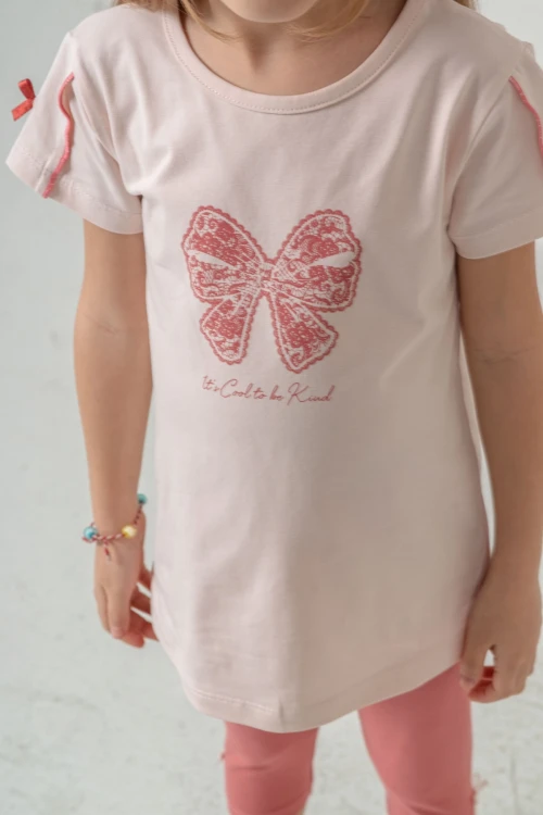 Fiyonk Baskılı Kız Çocuk Takım 50357