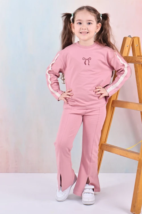 Fiyonk Nakışlı Brode Detaylı Takım 74363