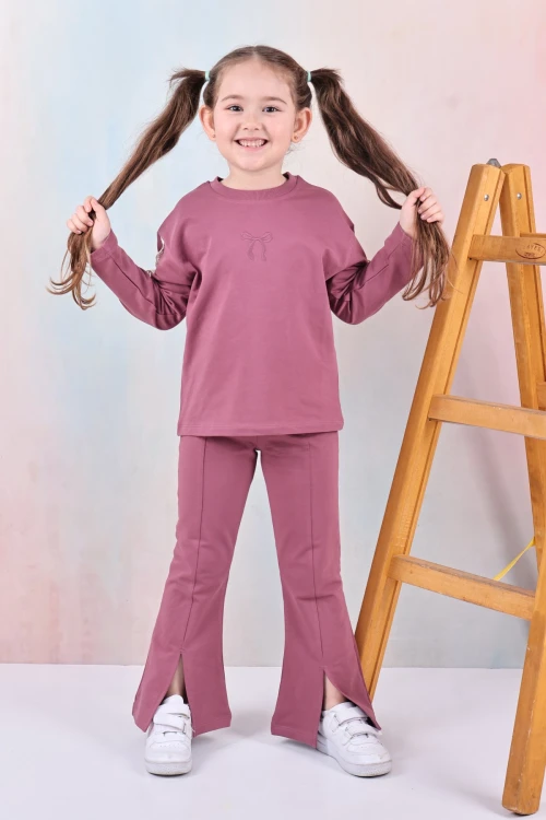 Fiyonk Nakışlı Brode Detaylı Takım 74363