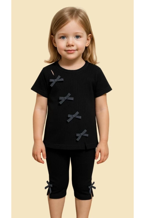 Fiyonklu Kaşkorse Kız Bebek Takım 50363