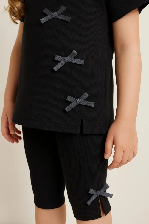 Fiyonklu Kaşkorse Kız Bebek Takım 50363