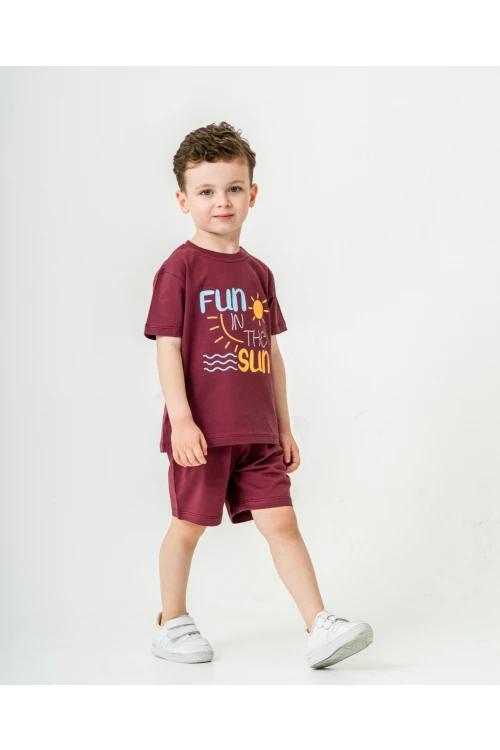 Fun Sun Baskılı Erkek Çocuk Takım 50307