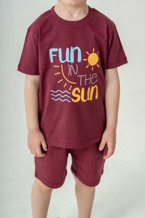 Fun Sun Baskılı Erkek Çocuk Takım 50307