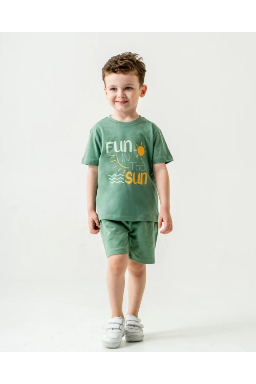 Fun Sun Baskılı Erkek Çocuk Takım 50307