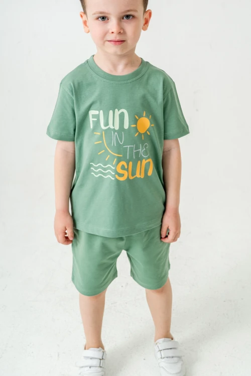 Fun Sun Baskılı Erkek Çocuk Takım 50307