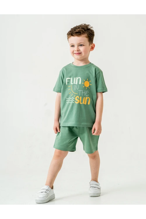 Fun Sun Baskılı Erkek Çocuk Takım 50307